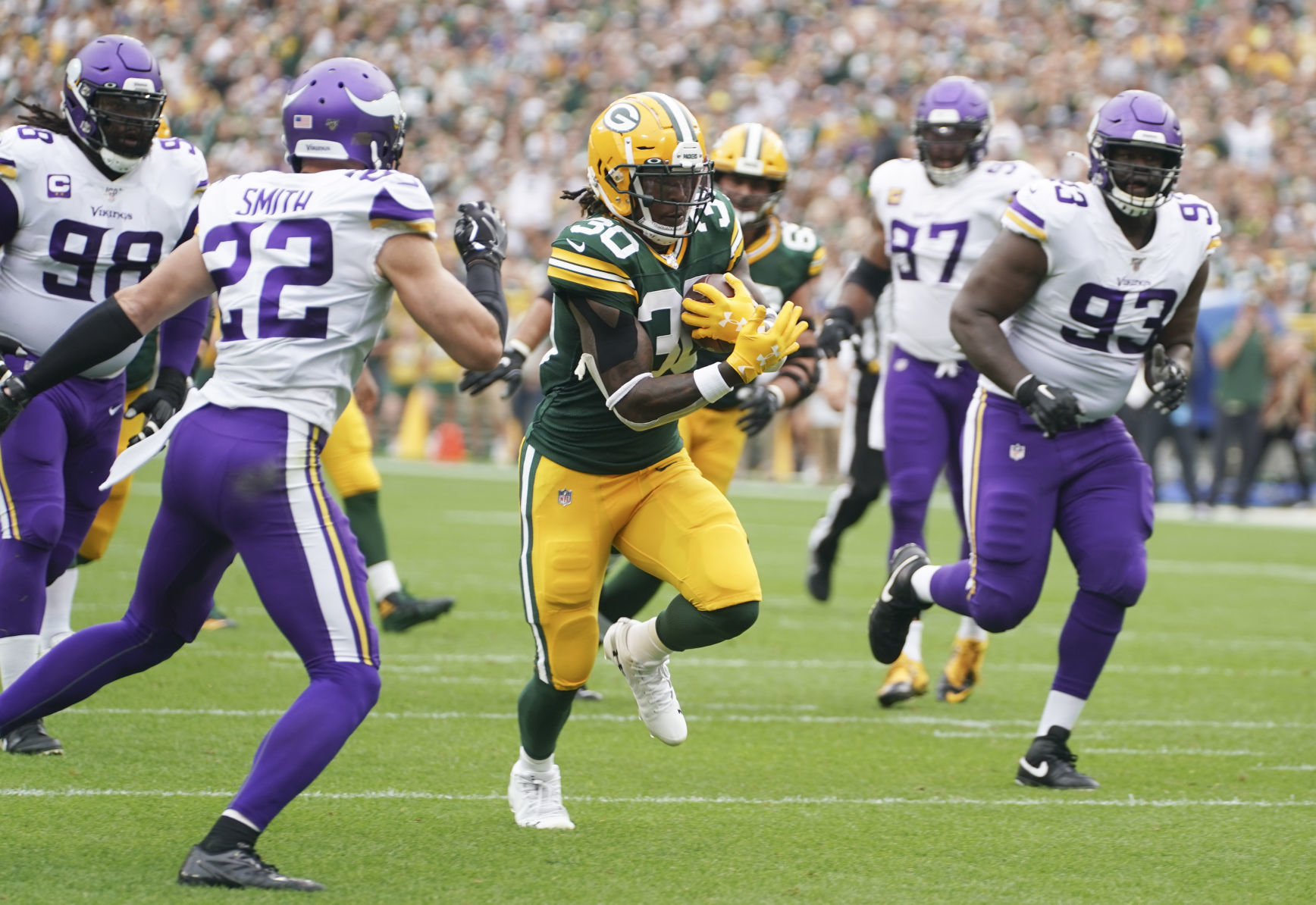 Packers 21, Vikings 16